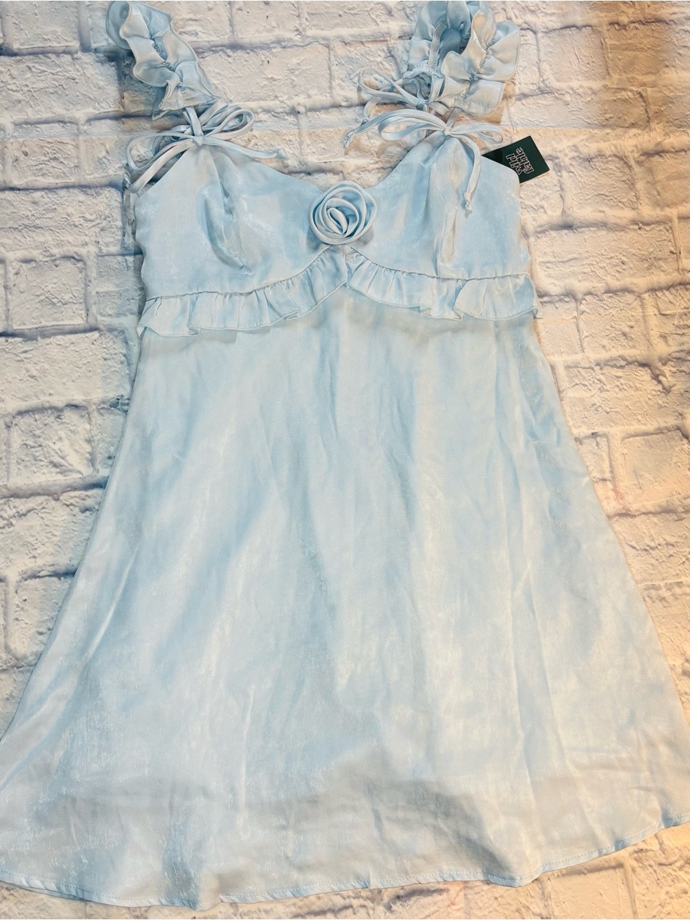 Wild Fable NWT Mini Baby Blue Dress Womens Size XXS